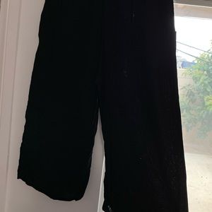 Black Flowy Pants